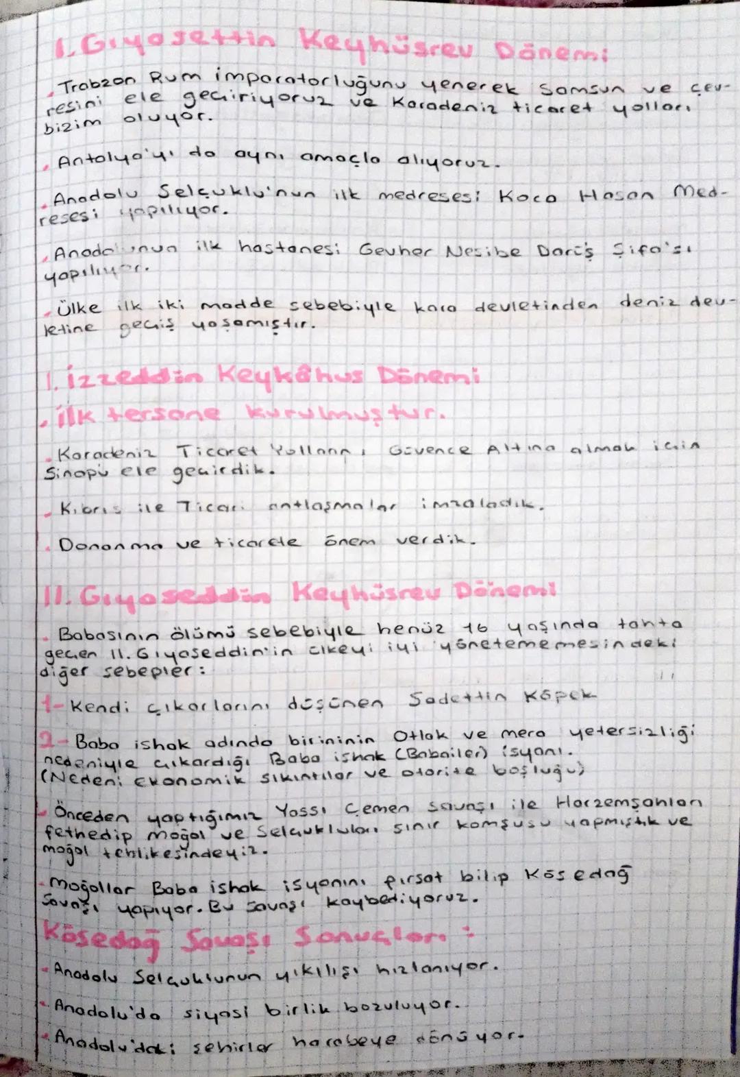 10. SINIF TARIH
MÜNİTE
Oğuz Göçleri Sicosando Anadolu Nasıl?
Bizans - Sasani mücadeleleri yüzünden Anadoluda tam bir yıkım var.
Bizans'ta sı