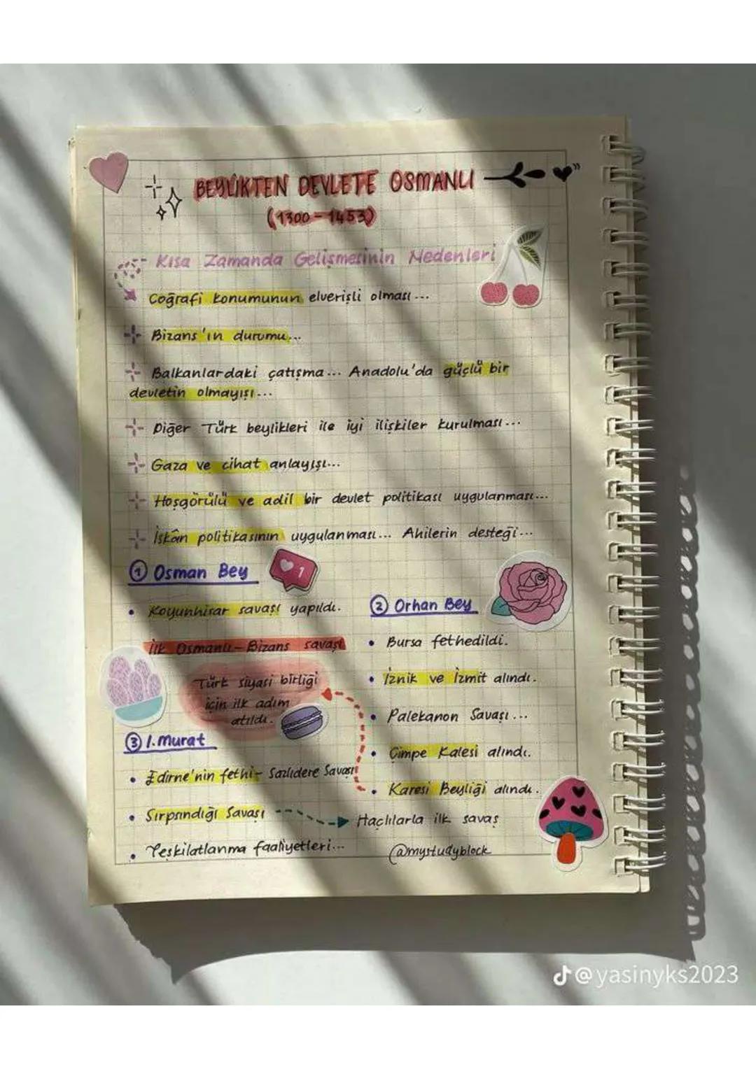 +BERÚKTEN DEVLETE OSMANLI
(1300-1453)
Kisa Zamanda Gelişmesinin Nedenleri
Coğrafi konumunun elverişli olması...
Bizans in durumu....
Balkanl