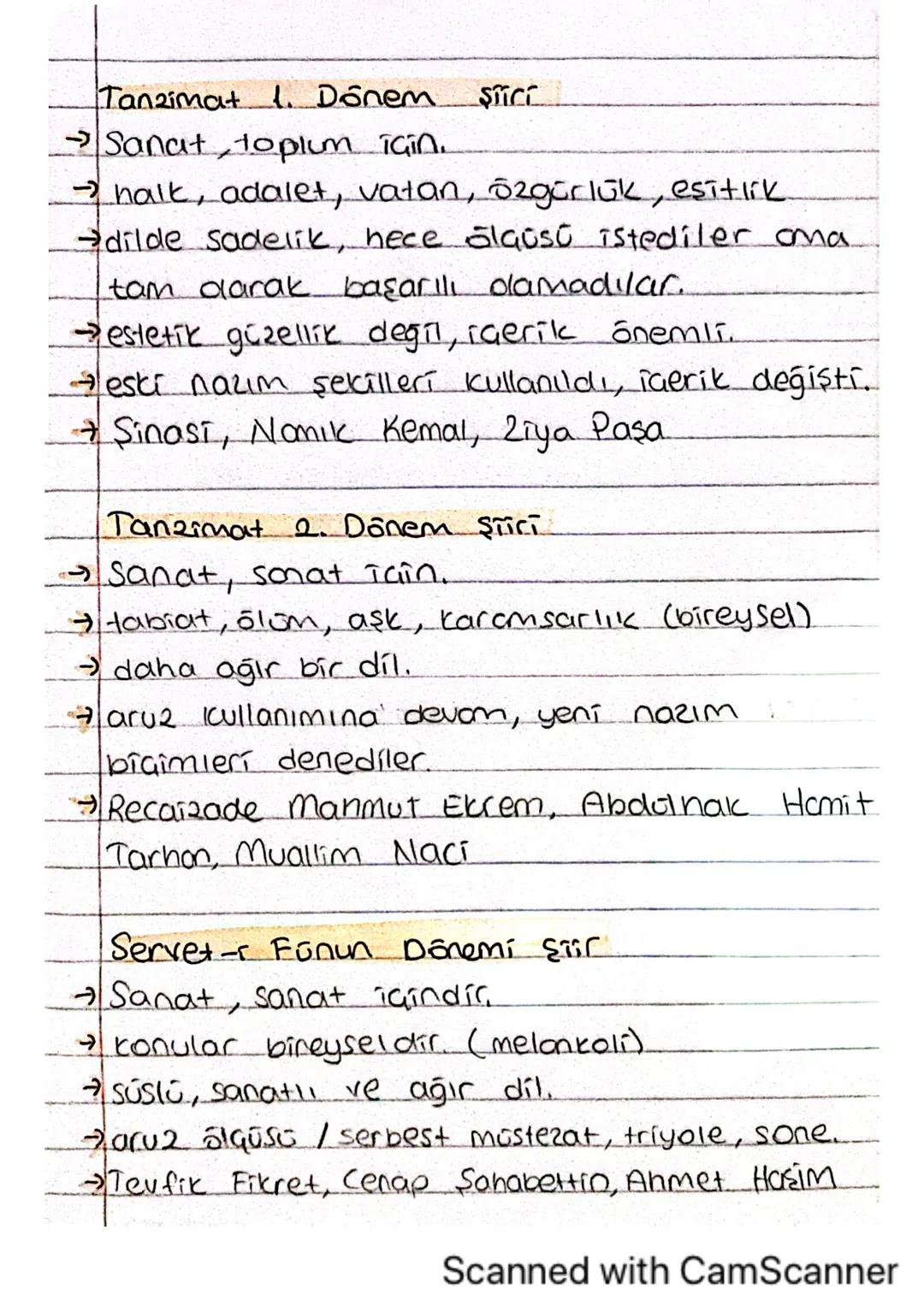 Tanzimat 1. Dônem.
SMCE
Sanat, toplum için.
→ halt, adalet, vatan, özgürlük, esitlik
dilde sadelik, hece ölgüsü istediler ona
tam olarak baş