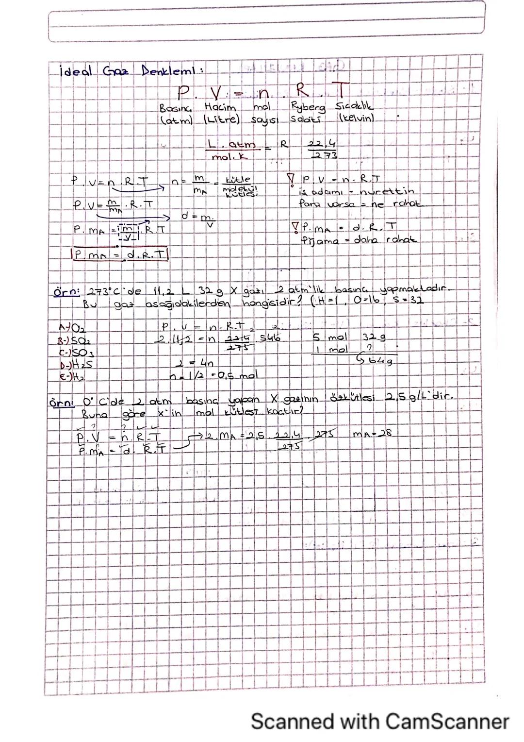 2.UNITE
GAZLAR
Gazlar
24.10.2023
Gerçek Gazlar..
Doğadaki bütün gazlar gerçektir.
Moleküller arası çekim kuvveti vardır.
Gaa taneciklerinin 