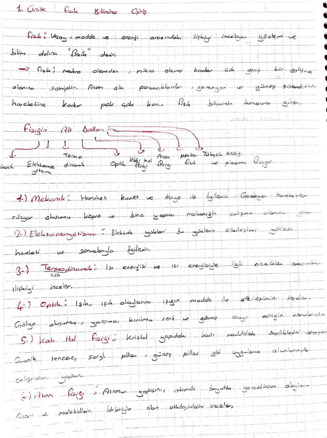 to Unite
fizik
Bilimine
Giris
fizik: Uzay, madde
ve eners
arasındaler ilişkiyi inceleyen
gözlem ve
bilim
dolina "fizik" desir
-> Cizik; makr
