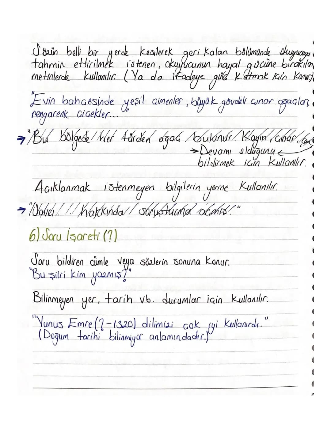 TVT Türkçe-Noktalama işaretleri
1) Nokta (.)
- Cümlenin sonuna konur
- Kısaltmaların sonuna konur. Dr. Ayhan Bey/Dt. Zeynep Uğjuak
-Sayılard