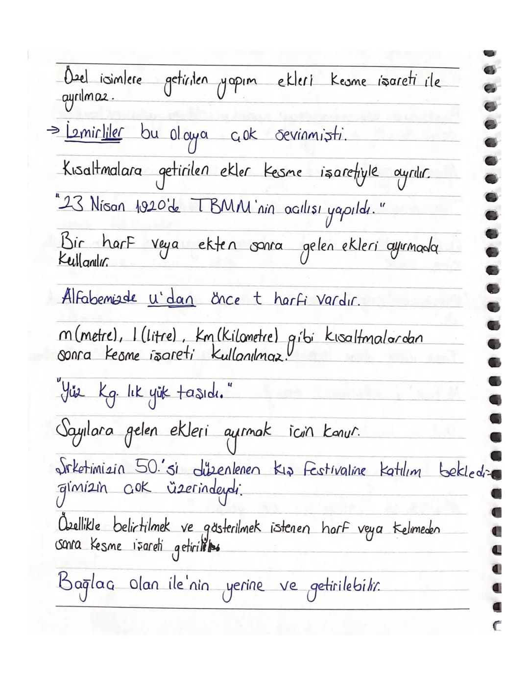 TVT Türkçe-Noktalama işaretleri
1) Nokta (.)
- Cümlenin sonuna konur
- Kısaltmaların sonuna konur. Dr. Ayhan Bey/Dt. Zeynep Uğjuak
-Sayılard