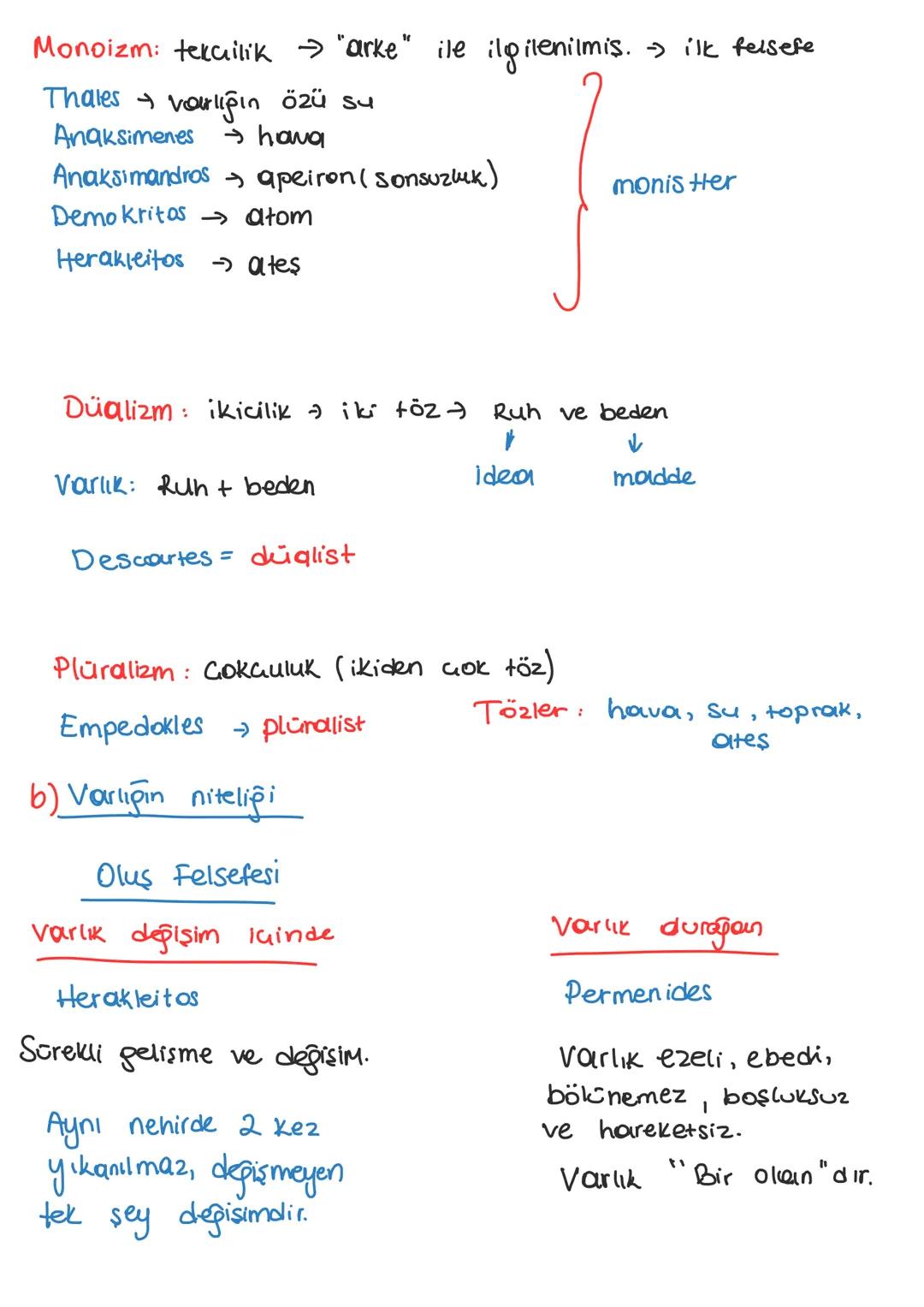 Felsefe

Varhk
Bilgi
Değer

Nihilizm

"var" yok.
Kesin yargı yok

Taoculuk ve Gorgias

Georgias Hiabir sey yok, olsa da bilinemez, bilinse d