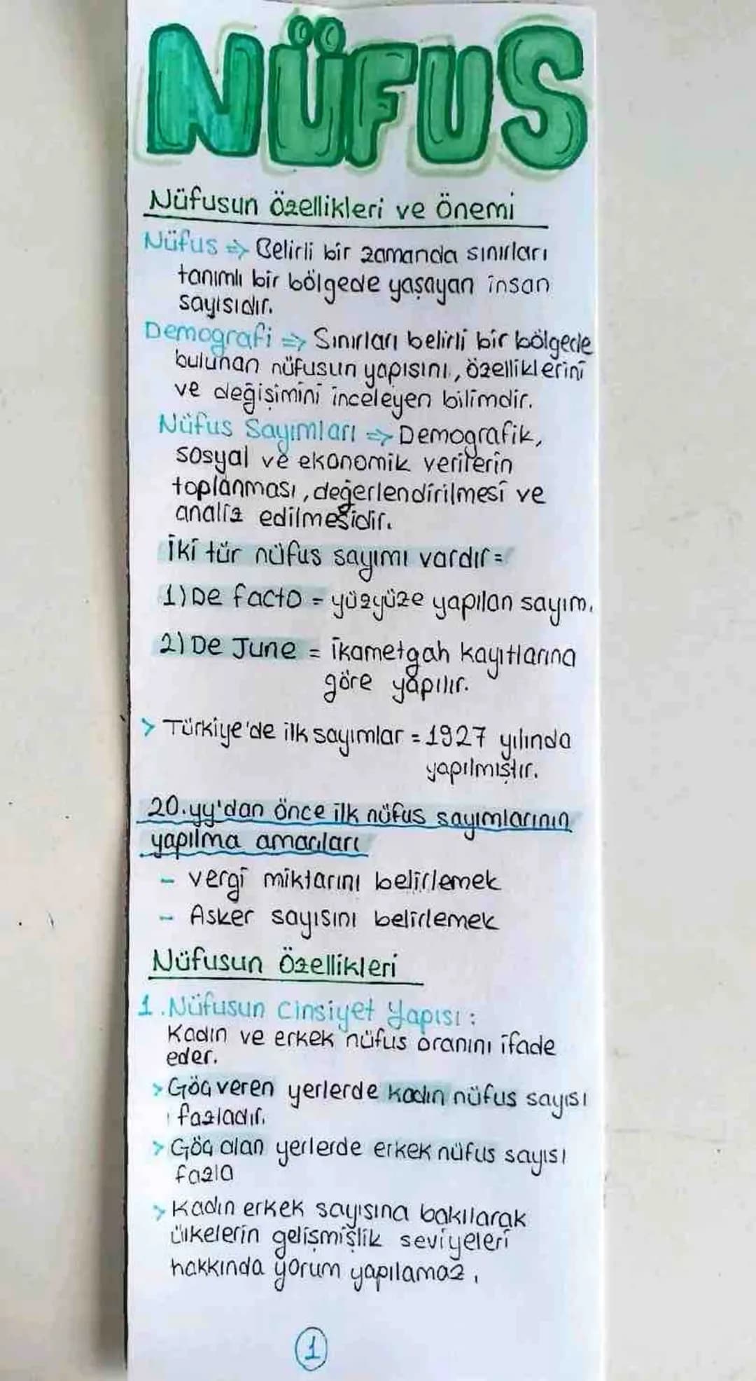 NÜFUS
Nüfusun özellikleri ve önemi
Nüfus => Celirli bir zamanda sınırları
tanımlı bir bölgede yaşayan insan
sayısıdır.
Demografi Sınırları b