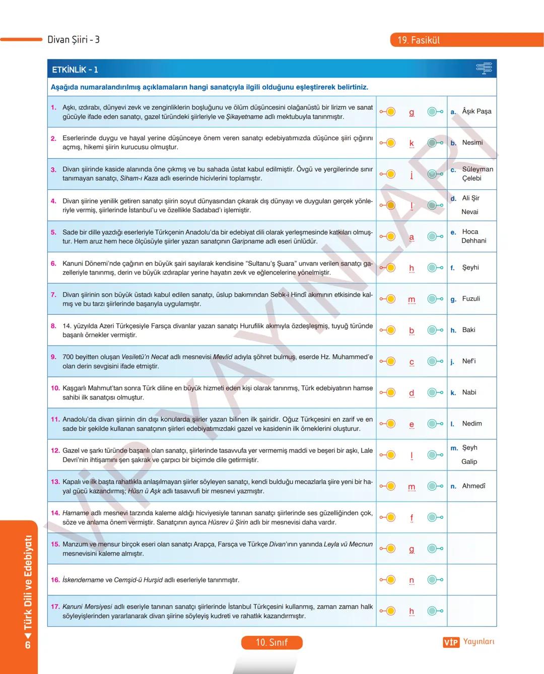 # 12.
FASİKÜL
ŞİİR - 1
İslamiyet'in Kabulünden Önceki Türk Şiiri
MEB KAZANIMLARI
A.1.1. Metinde geçen kelime ve kelime gruplarının anlamları