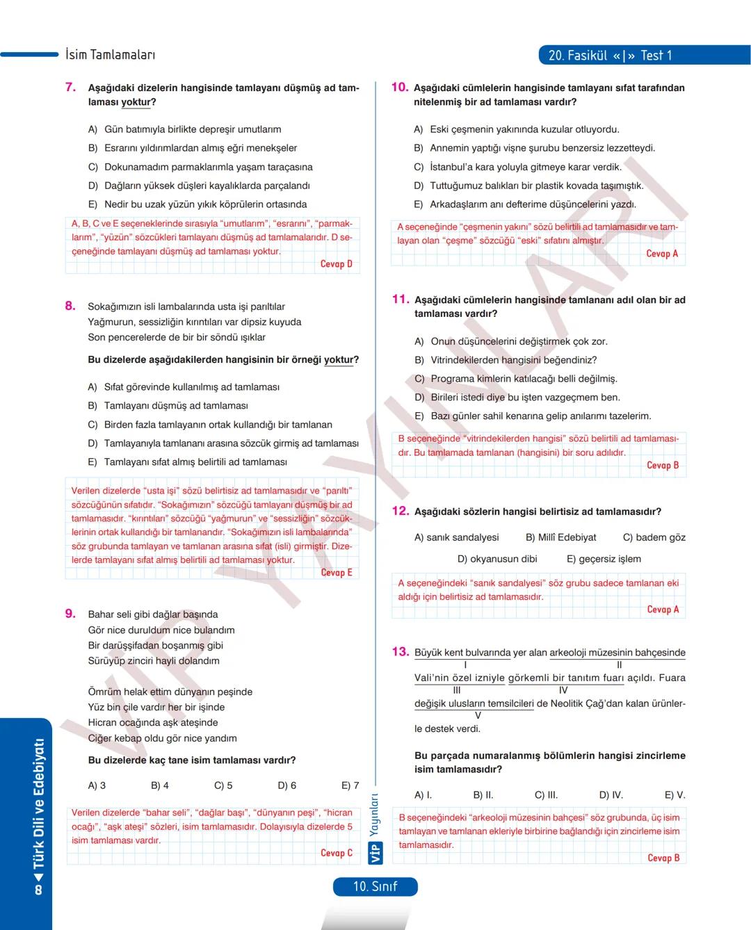 # 12.
FASİKÜL
ŞİİR - 1
İslamiyet'in Kabulünden Önceki Türk Şiiri
MEB KAZANIMLARI
A.1.1. Metinde geçen kelime ve kelime gruplarının anlamları