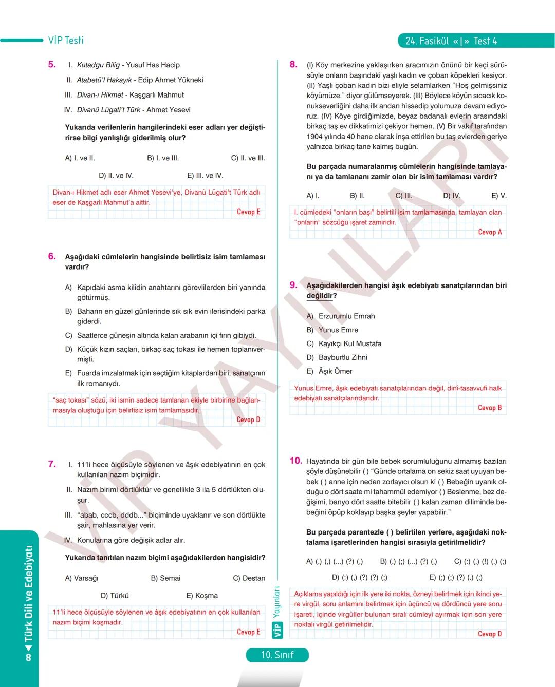 # 12.
FASİKÜL
ŞİİR - 1
İslamiyet'in Kabulünden Önceki Türk Şiiri
MEB KAZANIMLARI
A.1.1. Metinde geçen kelime ve kelime gruplarının anlamları