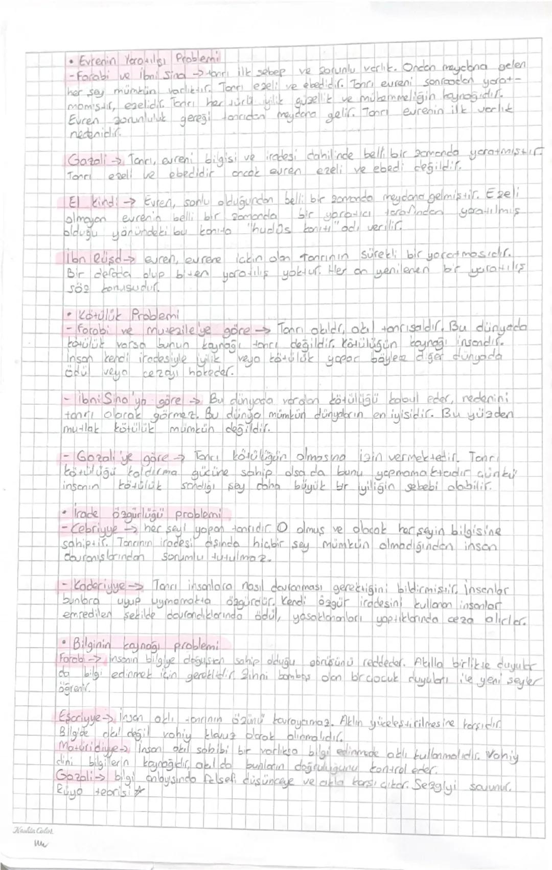 11. SINIF FELSEFE I. DONEM I. YAZKI

- inona ve aklın ele alındığı dönemdır. Bu dönemde inancın pekiştirilmesi
için felsefeye yönelme olmuşt
