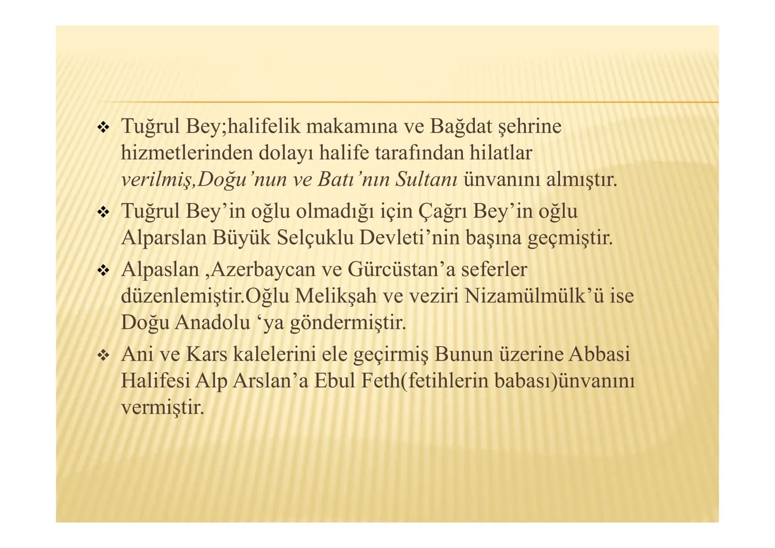 İLK TÜRK İSLAM DEVLETLERİ
MALAZGİRT TALAS SAVAŞI(751)
Orta Asya'ya doğru yayılmaya çalışan Çinliler, Orta
Asya'da fetih hareketlerinde bulun