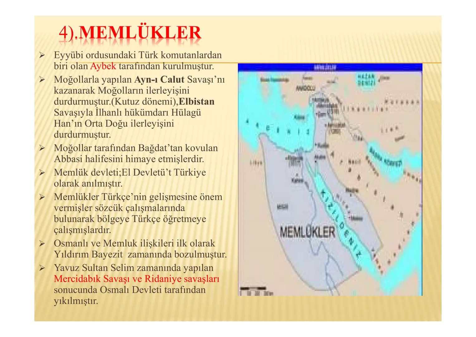 İLK TÜRK İSLAM DEVLETLERİ
MALAZGİRT TALAS SAVAŞI(751)
Orta Asya'ya doğru yayılmaya çalışan Çinliler, Orta
Asya'da fetih hareketlerinde bulun