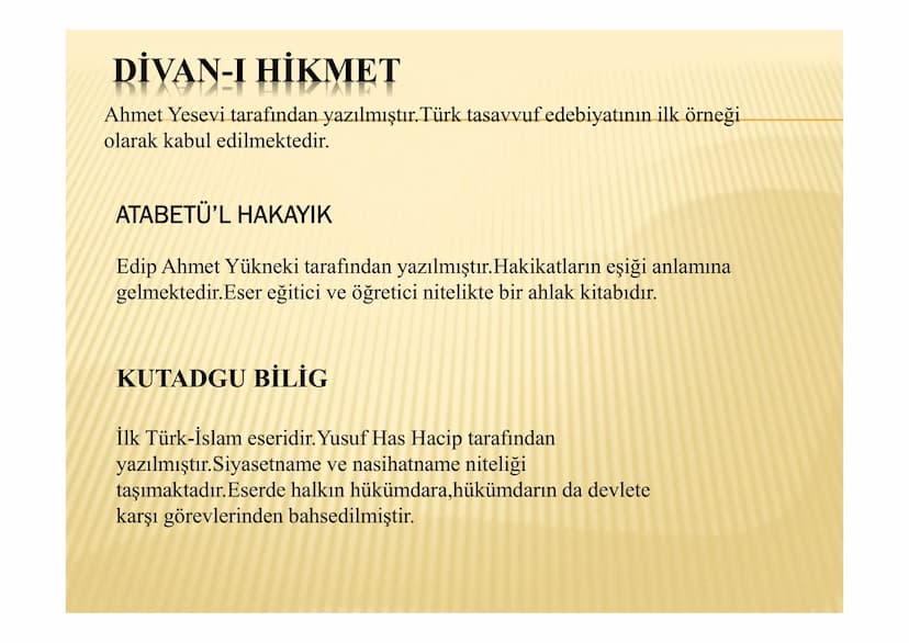 İLK TÜRK İSLAM DEVLETLERİ
MALAZGİRT TALAS SAVAŞI(751)
Orta Asya'ya doğru yayılmaya çalışan Çinliler, Orta
Asya'da fetih hareketlerinde bulun