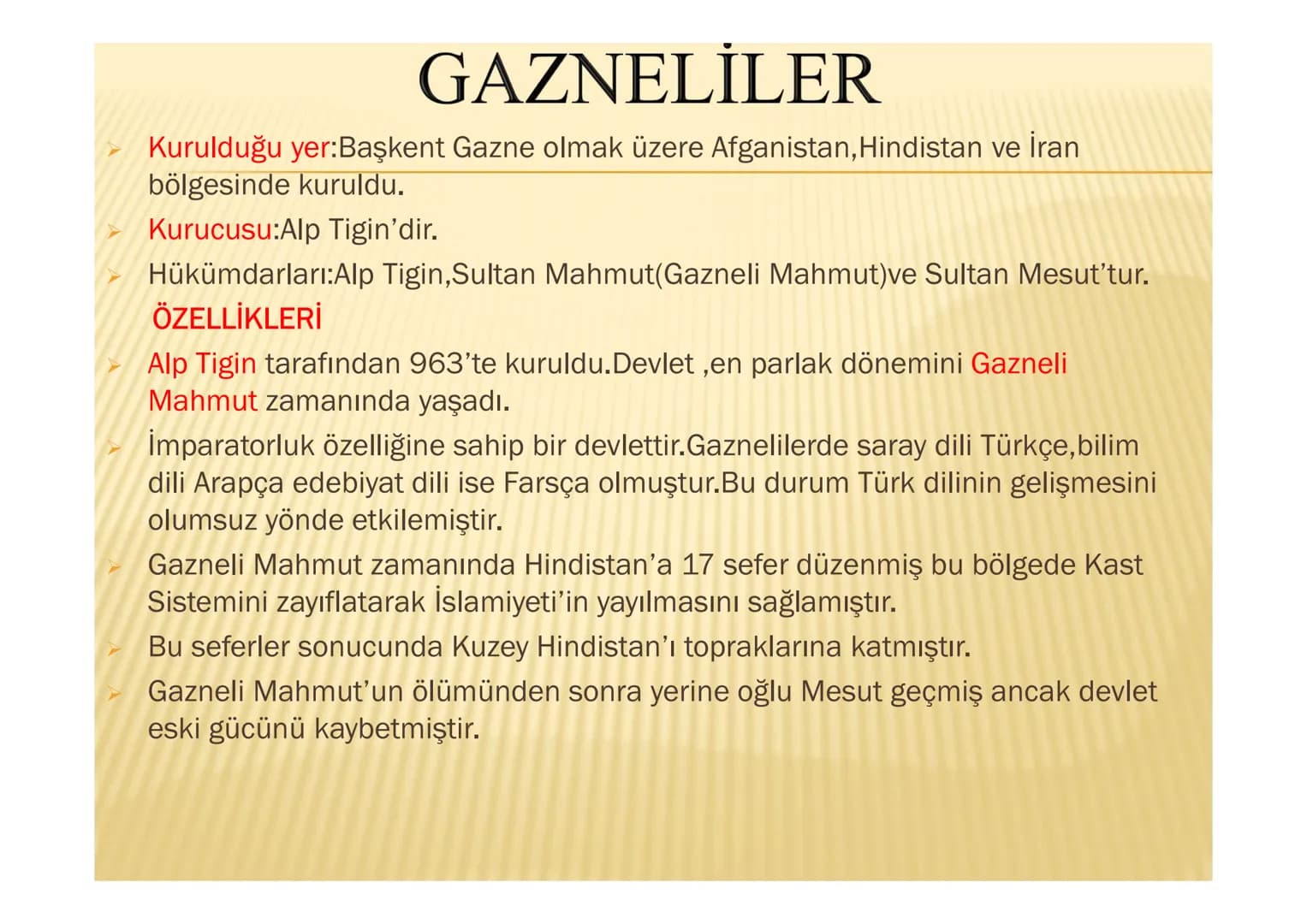 İLK TÜRK İSLAM DEVLETLERİ
MALAZGİRT TALAS SAVAŞI(751)
Orta Asya'ya doğru yayılmaya çalışan Çinliler, Orta
Asya'da fetih hareketlerinde bulun