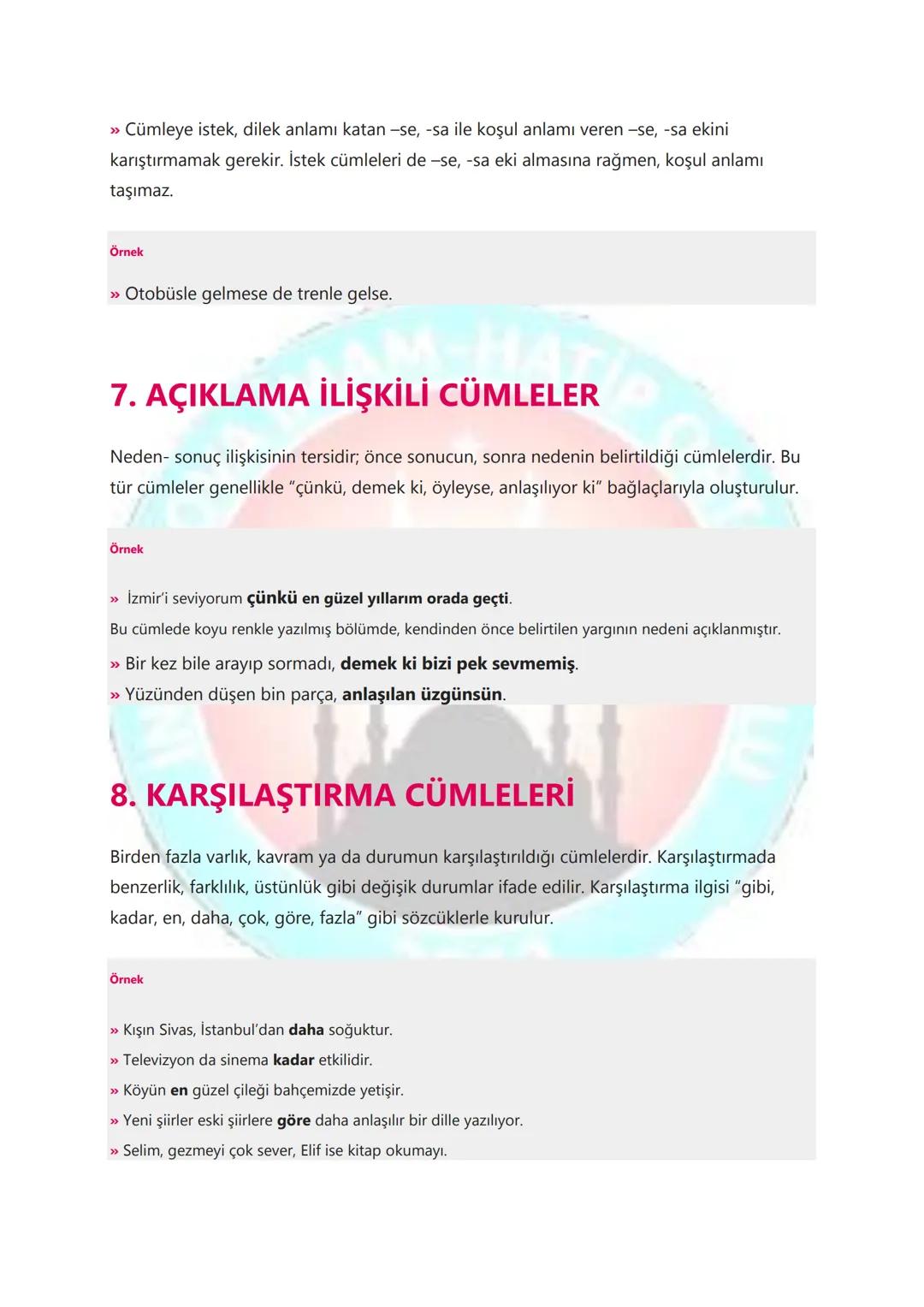 Cümlede Anlam İlişkileri
KONU BAŞLIKLARI
>> Cümlede Anlam İlişkileri
1. Eş Anlamlı Cümleler
2. Yakın Anlamlı Cümleler
3. Karşıt (Zit) Anlaml