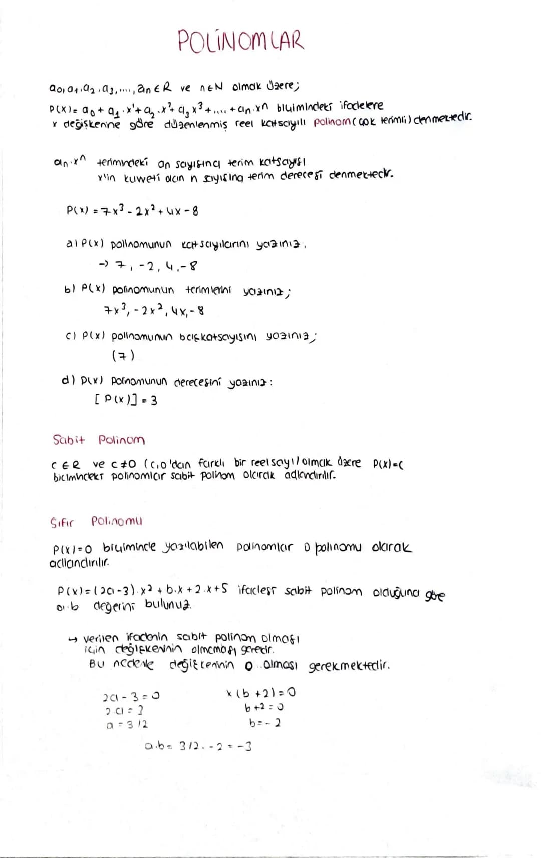 POLINOMLAR
20101, 92, 93, ..., an ER ve nEN olmak üzere;
x3
P(X) = a + a₁₁ x²+ a₂.x² + α, x³ + ... + an.xn bluimindeki ifaclelere
x değişken