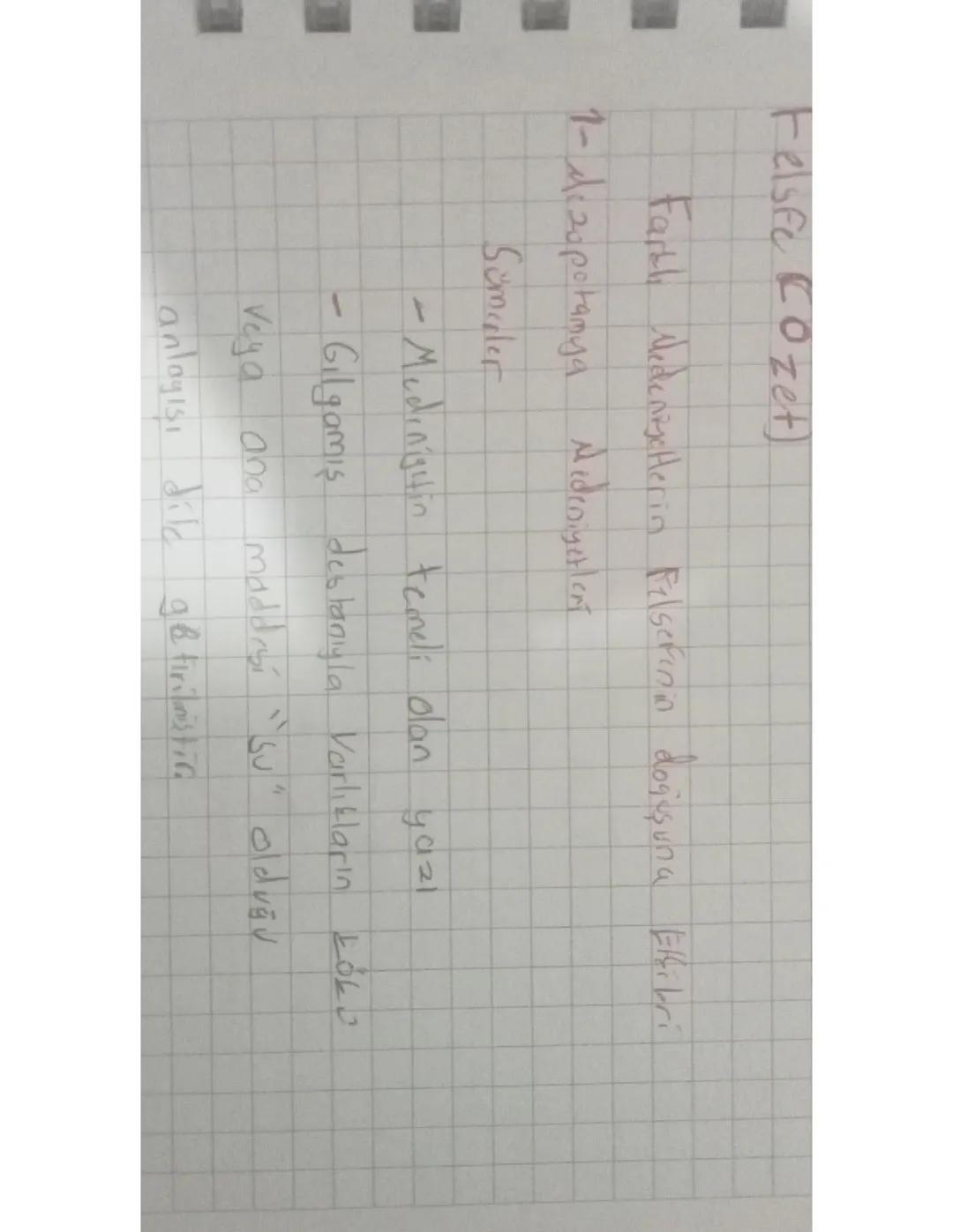 11.sınıf Felsefe 1.ünite