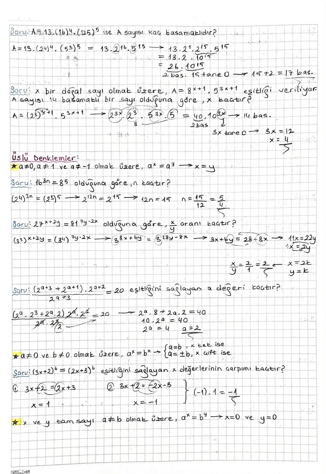 ÜSLÜ SAYILAR
aER-Love nEN olmak üzere, an = a. a.... a,
* 9° = 1
a₁ =a
*(-1)2=1
(-1)20-1=-1
n tane
*a pozitif gerçek, n bir tam.
sayı
ise,
(