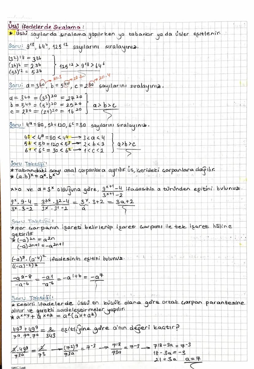 ÜSLÜ SAYILAR
aER-Love nEN olmak üzere, an = a. a.... a,
* 9° = 1
a₁ =a
*(-1)2=1
(-1)20-1=-1
n tane
*a pozitif gerçek, n bir tam.
sayı
ise,
(
