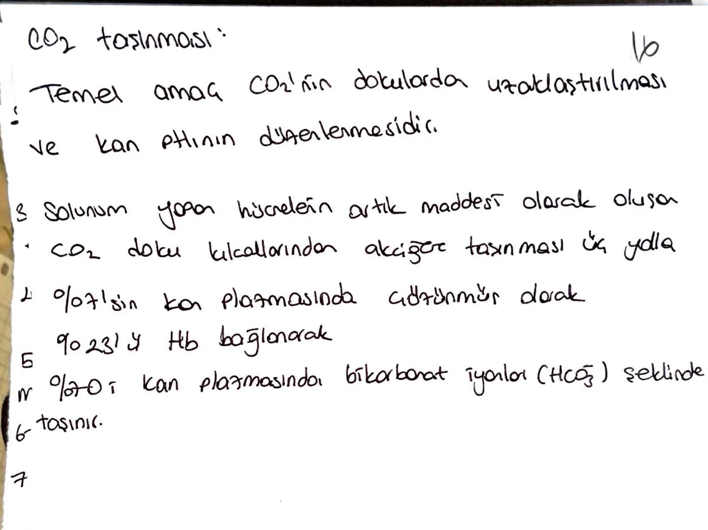 Oksijenin kasmi basınanın yüksek olduğu yetude
akciğer alveol kulallarında Hb molekülü a bağlar
O₂ basıncının düştüğü yerde doku kulallarınd