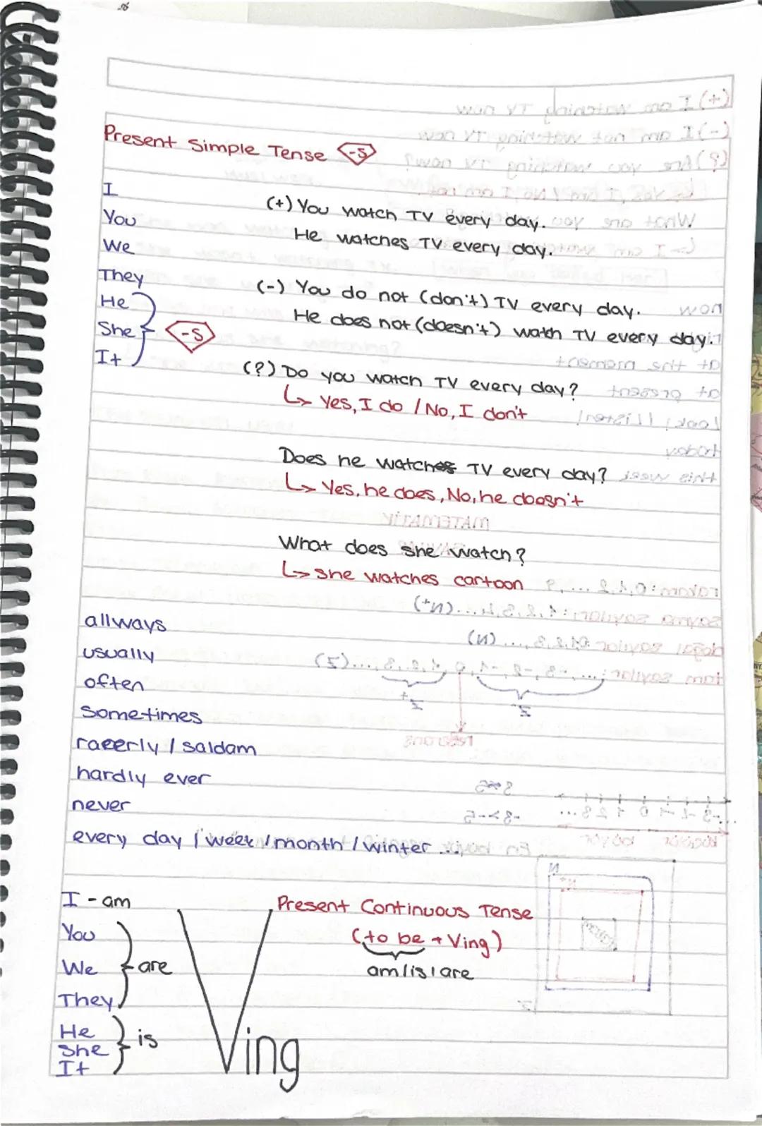 7. Sınıf Present Simple Tense Konu Anlatımı