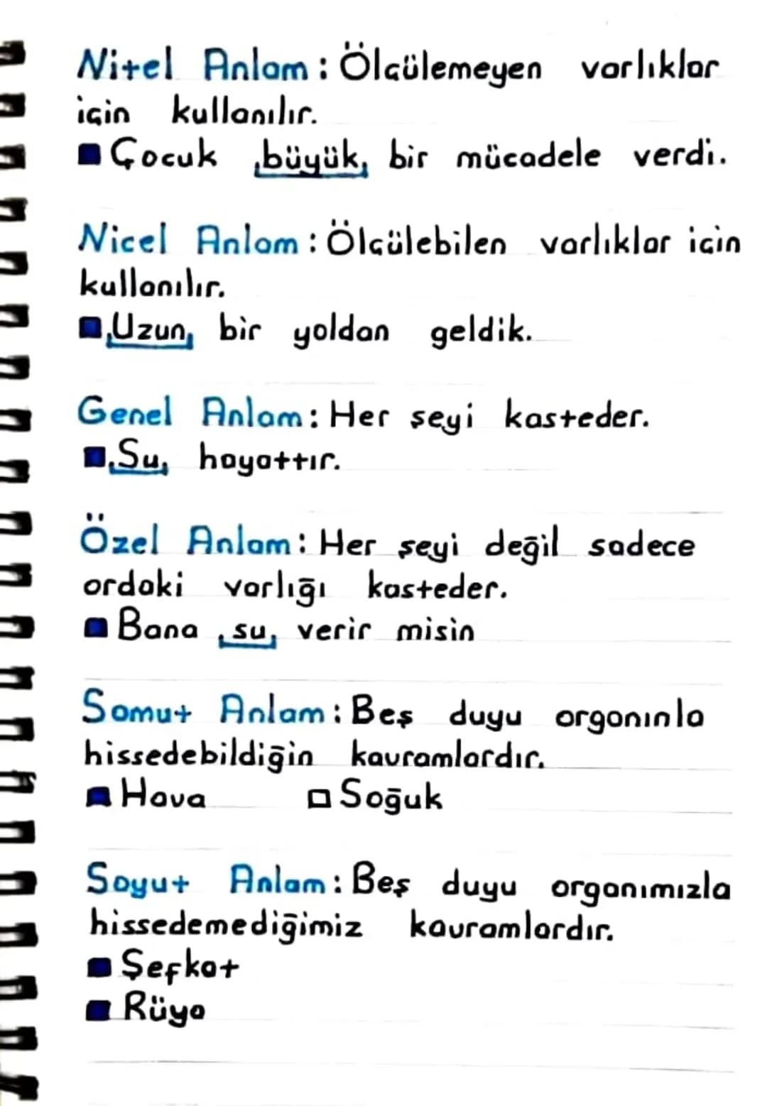 ← SÖZCÜKTE ANLAM
Gercek Anlam: Sözcüğün aklımıza ge-
len ilk anlamıdır.
Yon Anlam: Sözcüğün cümle içerisinde
gerçek anlamından
dığı yeni anl