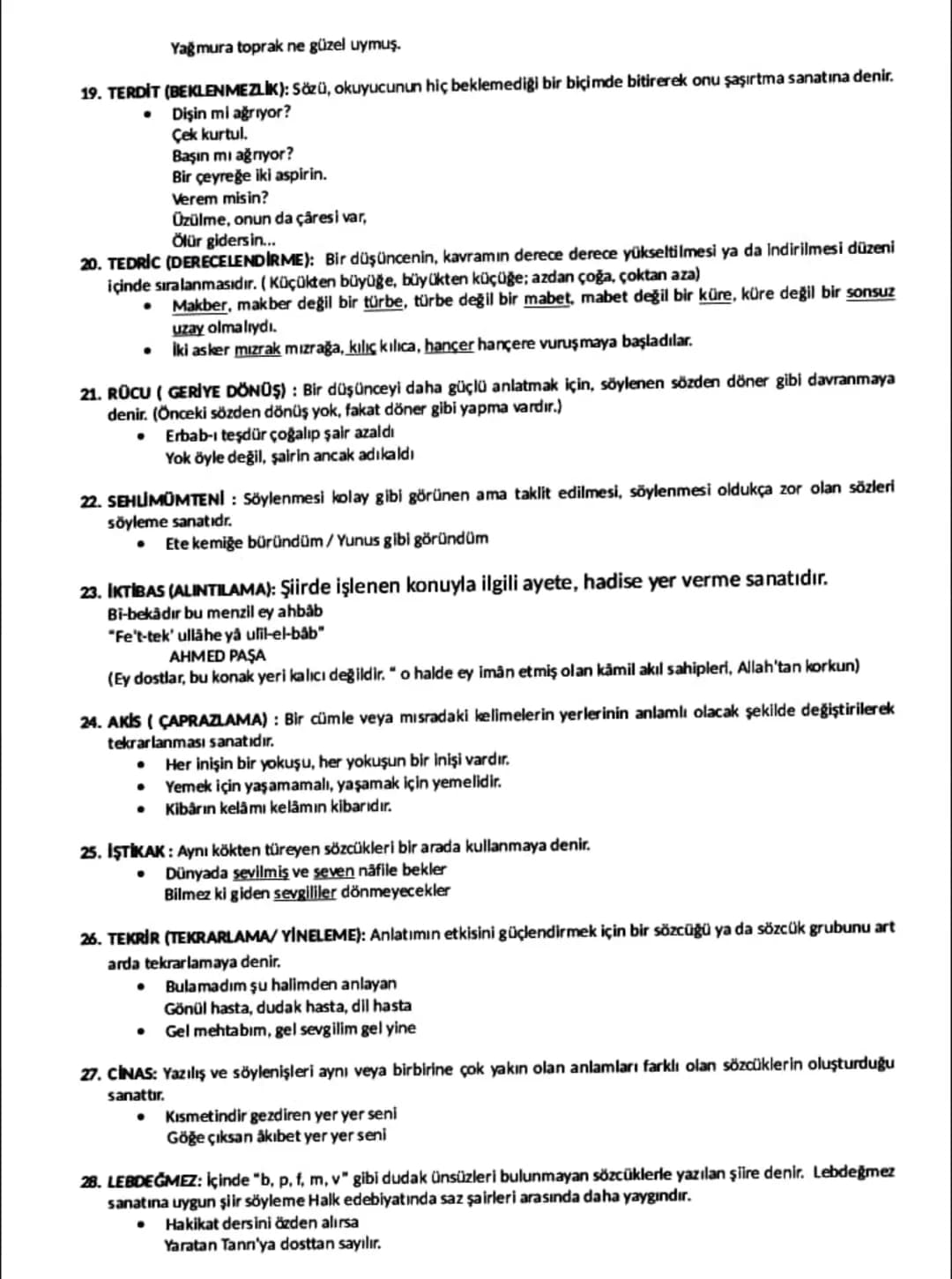 SÖZ SANATLARI
Aşağıdaki ifadelerden hangisinde sanatlı söyleyiş vardır?
A. Atlarımız aldan, kırdan, yağızdan
B. Bir göz gibi süzüyor camlard