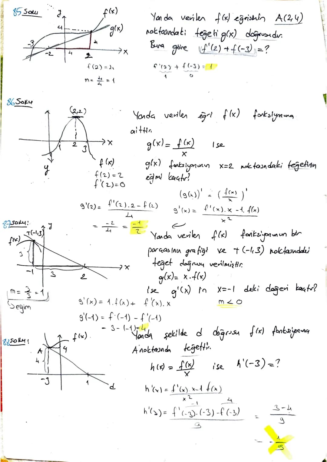 Fonksiyonda işlemler
->
fA → R, g ; B → R 0.0
1 (f+g)
Anẞ > R
(f+g) (x) =
6
2 (f-g)
3(89)
(4)
ANB → R
(f-g) (x) =
-
AnB -> R
(f.g) (x) =
f (