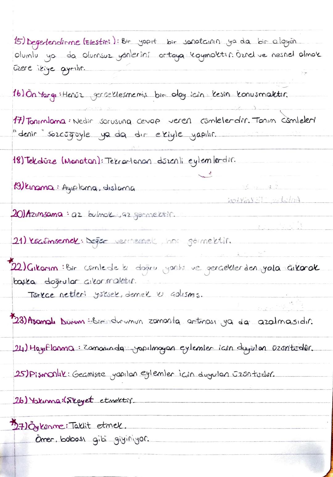 SÖZCÜKTE
ANLAM
-diği için neden - Sonuç
-mak için amaa-sonve
1)Gerçek (Temel Anlam :
Evin perdelerini değiştirdim.
2) Mecaz Anlam (Degismece