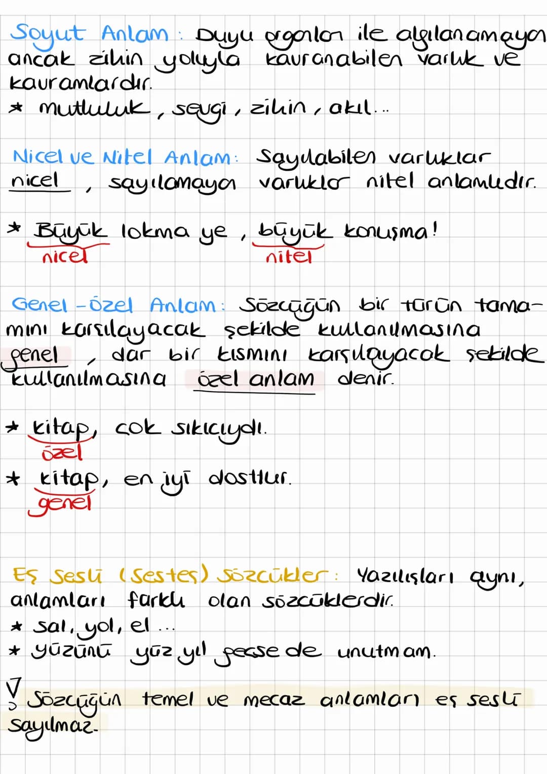 SÖZCÜKTE ANLAM
Gerçek (ilk-temel) Anlam: Sözcüğün akla
ilk anlamıdır.
* Pencere kenarından soğuk geliyordu.
a gelen
Mecaz Anlam : Sözcüğün a