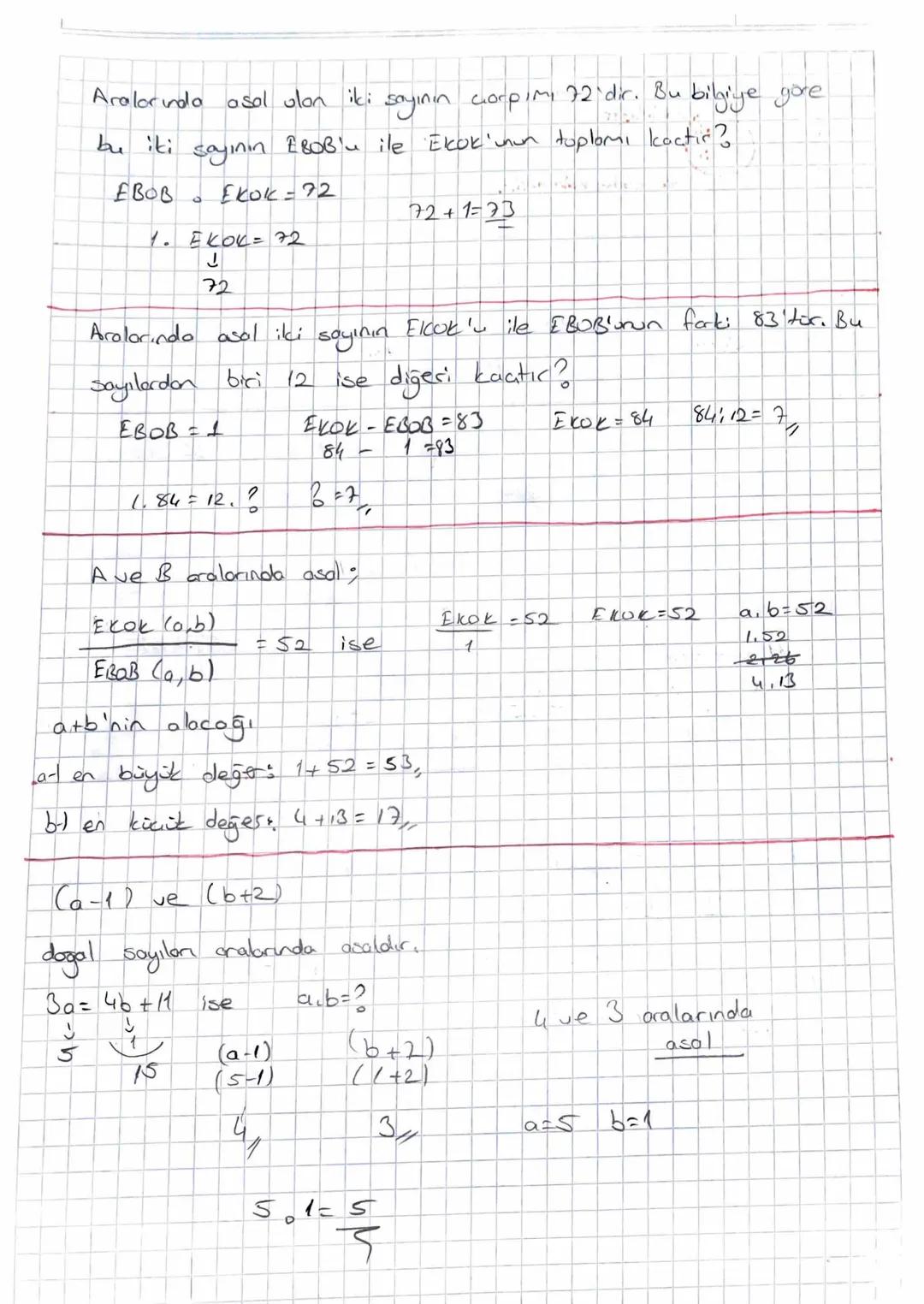 ARALARINDA ASAL SAYILAR
Aralarında asal sayılar I'den başka ortok böleni (carpon,)
drayan
doğal Sayılara acalarında asal sayılar
doğal Sayın