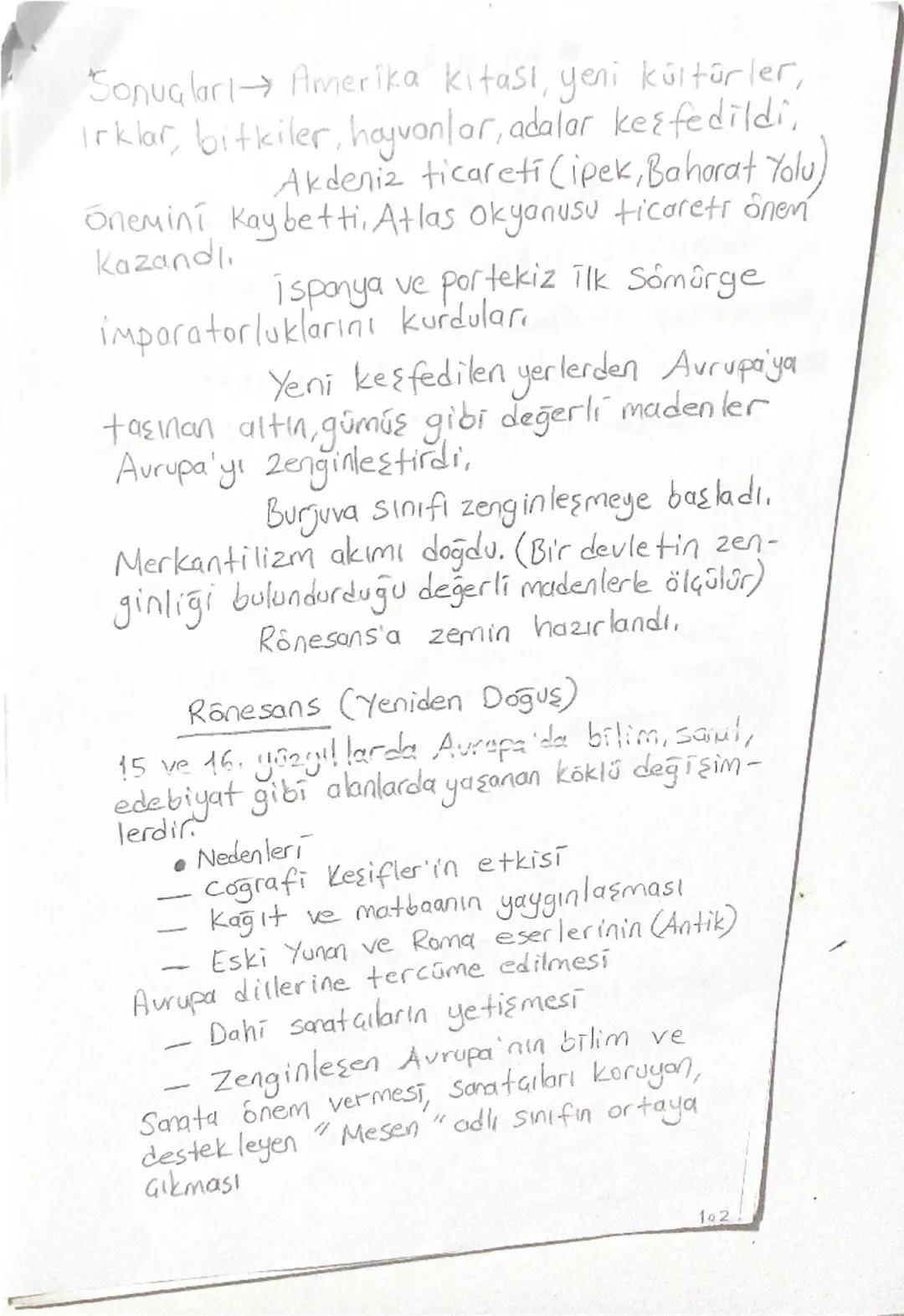 YENI GAGDA AURUPA
(1453-1789)
Bilim ve teknikte gelişmeler *
•Barut → Derebeyliğin yıkılmasında,
•pusula → Coğrafi Keşiflerin yapılmasında,

