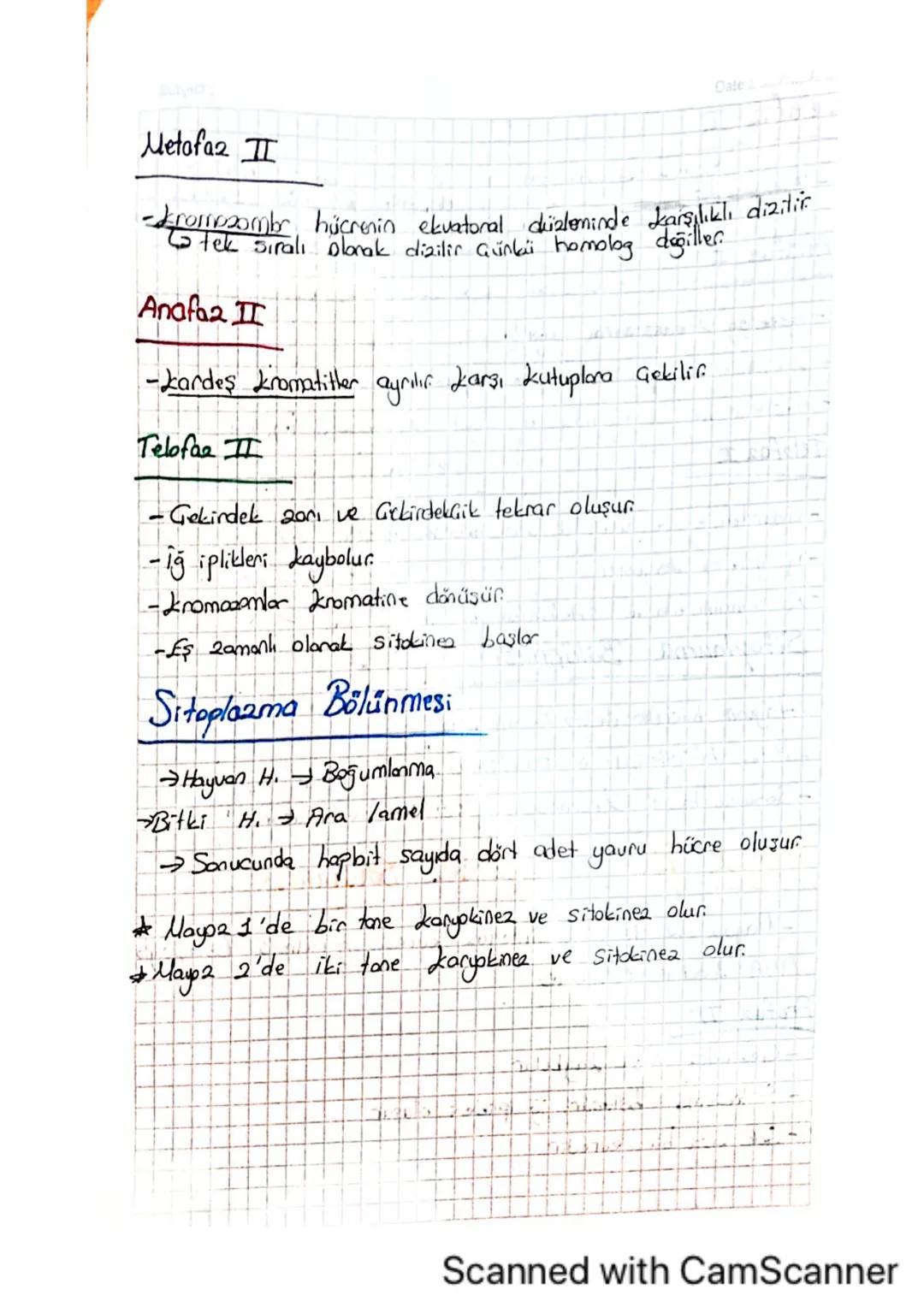 Date
Subject:
Mitcala ilgili Kavramlar
-A) kromosomların yapısı ve hücre bölünmesindeki rolü-
A--Mito2, döllenmiş yumurta hücresindeki kalit