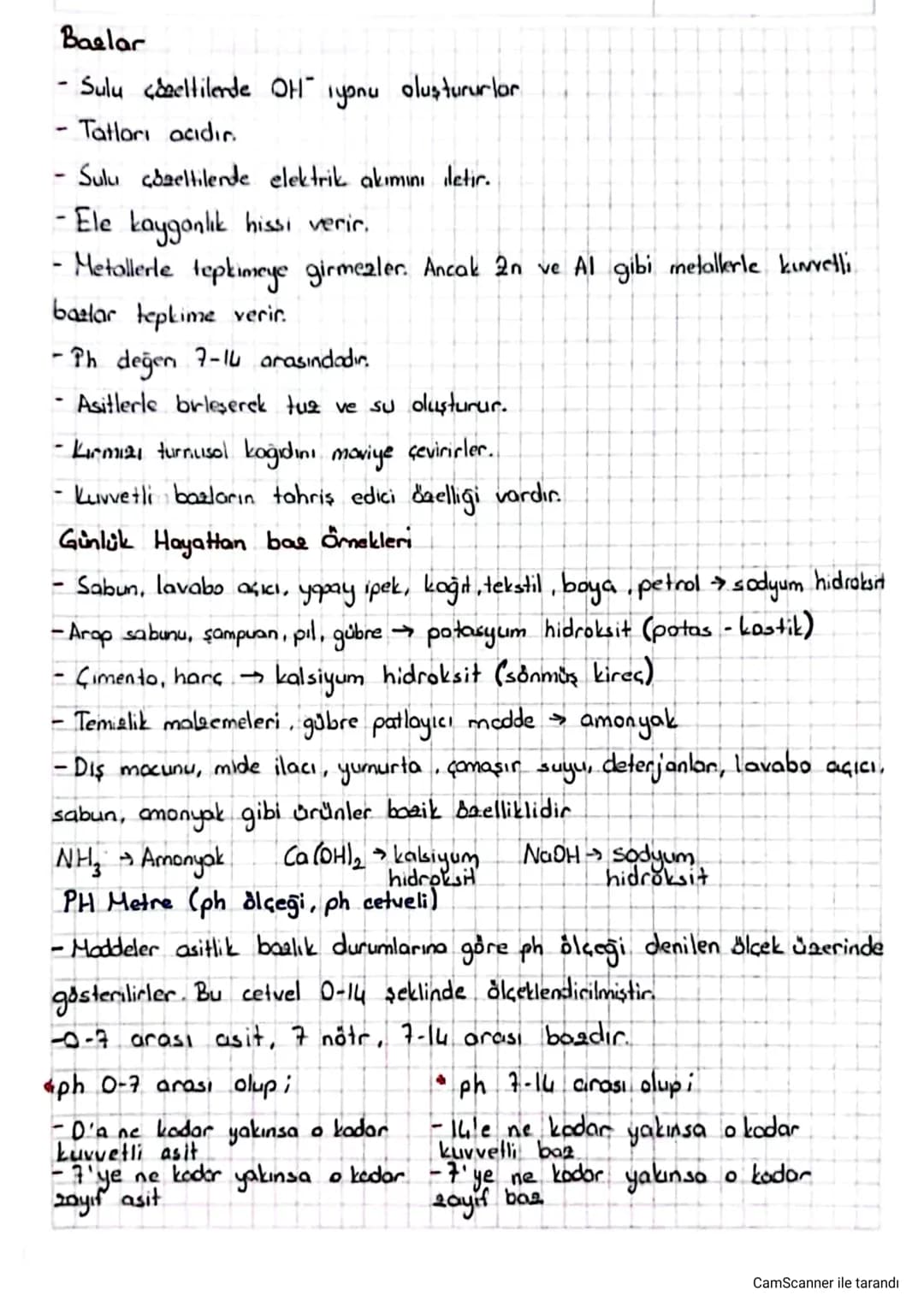 Asitler ve Barlar
Asitler
- Sulu çözeltilerinde H+ iyonu oluştururlar.
-
- Tatları ekşidir.
Sulu Göneltileri elektrik akımını iletic..
Yakıc
