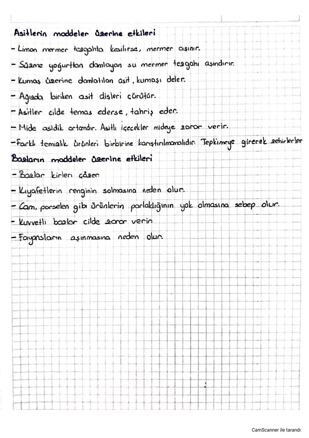 Asitler ve Barlar
Asitler
- Sulu çözeltilerinde H+ iyonu oluştururlar.
-
- Tatları ekşidir.
Sulu Göneltileri elektrik akımını iletic..
Yakıc