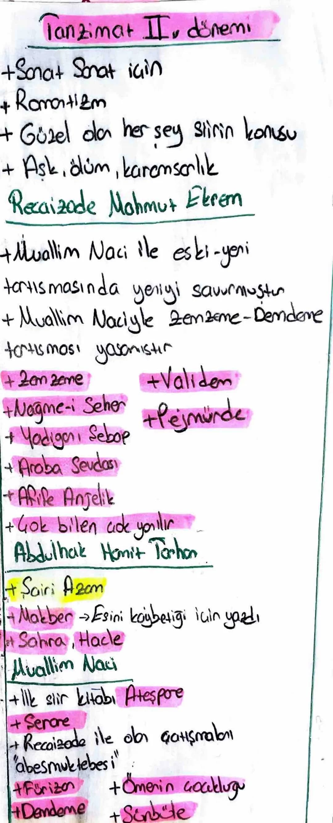 Tanzimat I. dönemi
+Sanat toplum için + Bütün gözelig
+ Esitlik, huku, vaten
~+ Romantizm
Namık Kemal
+ Voton ve Hürriyet saini +Vaveyla
+ H