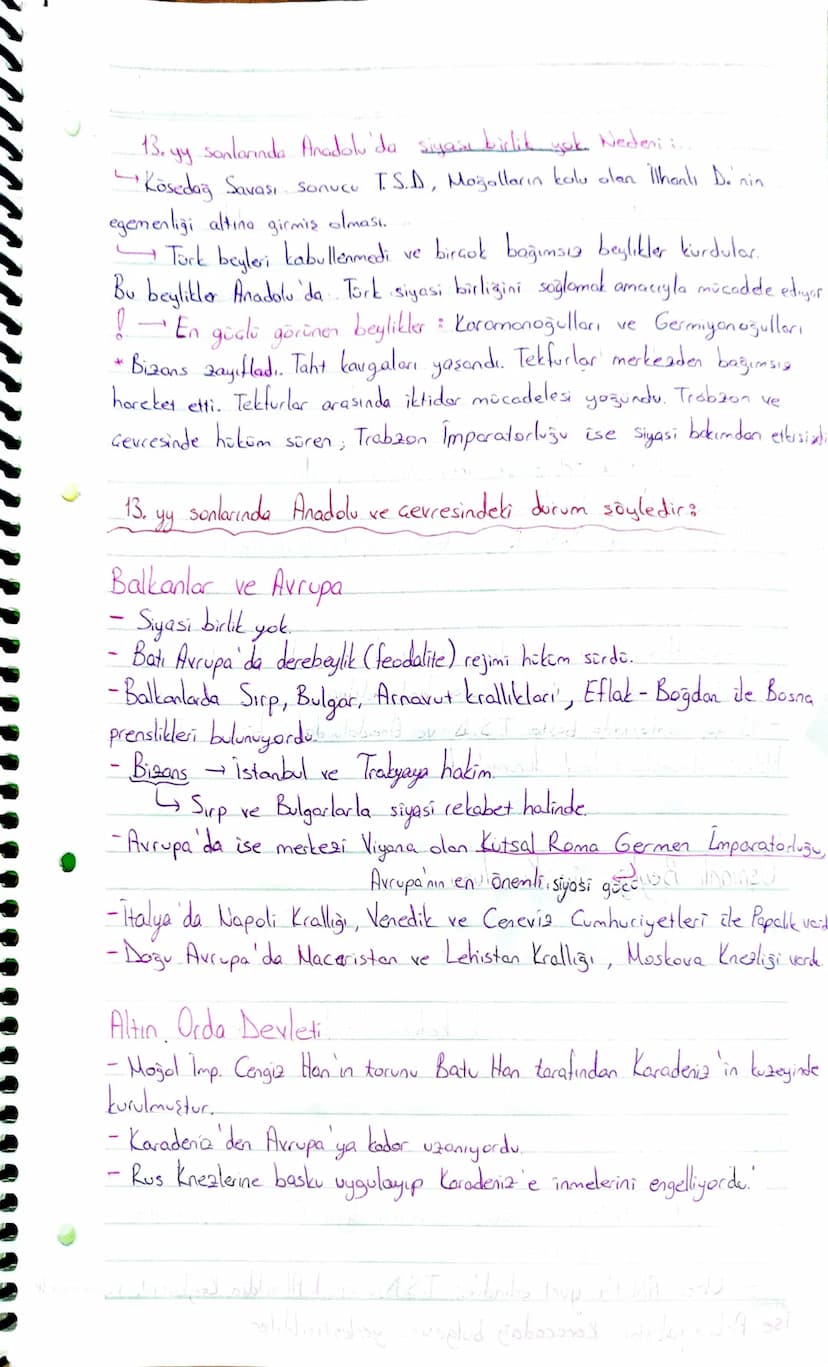 2. UNITE: BEYLİKTEN DEYLETE
OSMANLI DEVLETĪ
(1302-1453)
Ahiyan-1 Rum : Ahilik teşkilatı
Akıncı: Düşman topraklarına akın yapan savaral.
Bâci