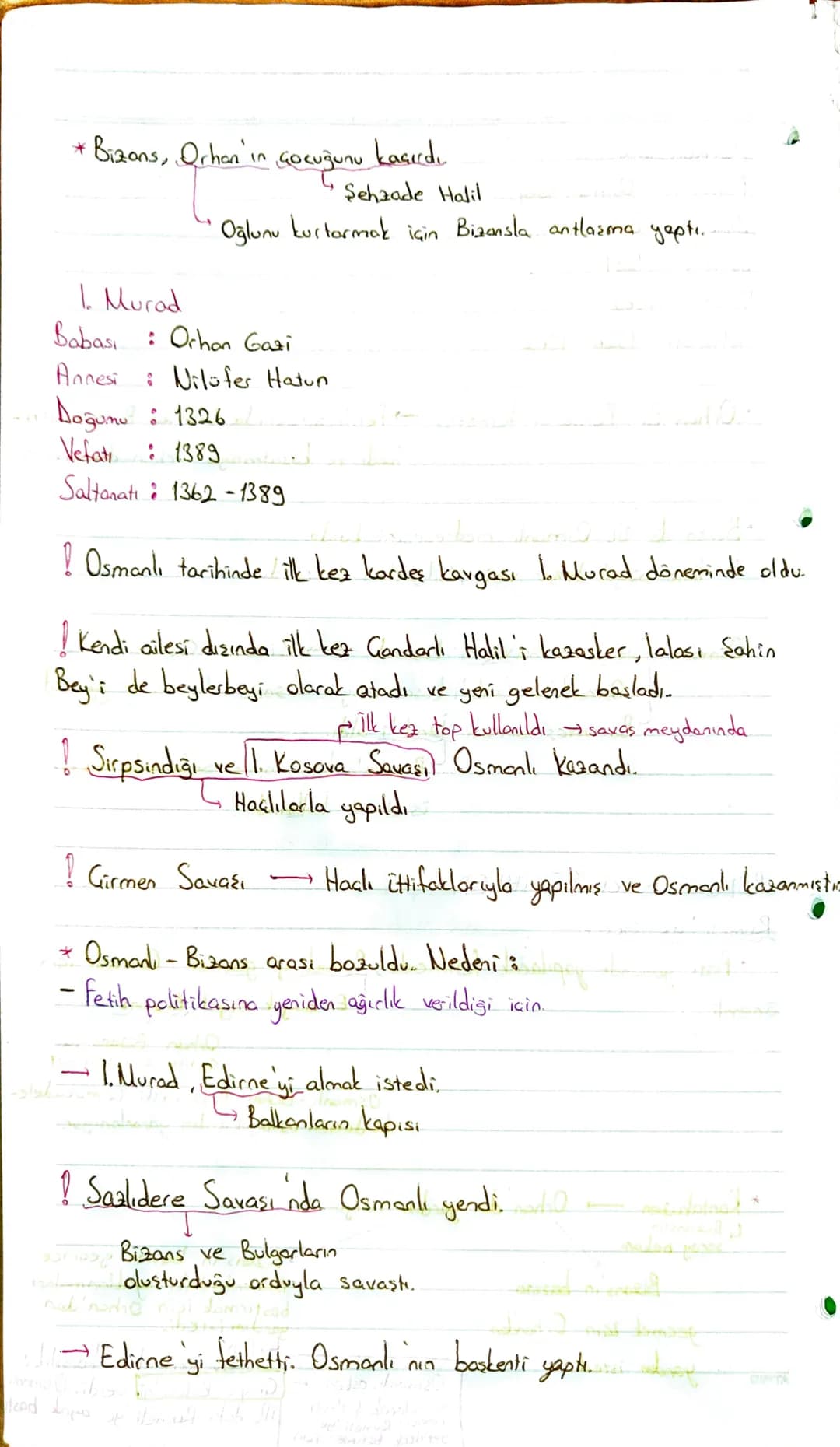 2. UNITE: BEYLİKTEN DEYLETE
OSMANLI DEVLETĪ
(1302-1453)
Ahiyan-1 Rum : Ahilik teşkilatı
Akıncı: Düşman topraklarına akın yapan savaral.
Bâci