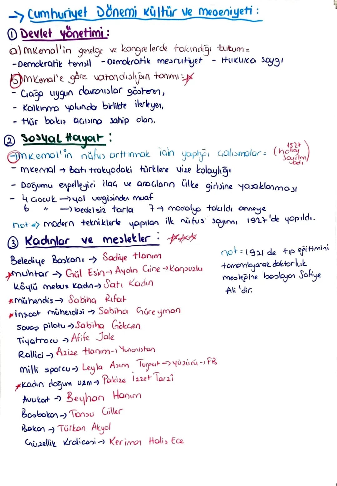 Cumhuriyet Dönemi kültür ve medeniyeti:
Devlet yönetimi :
-
HUKLIKO, soyg'
a) mKemal'in genelge ve kongrelerde takındığı tutum =
-Demokratik