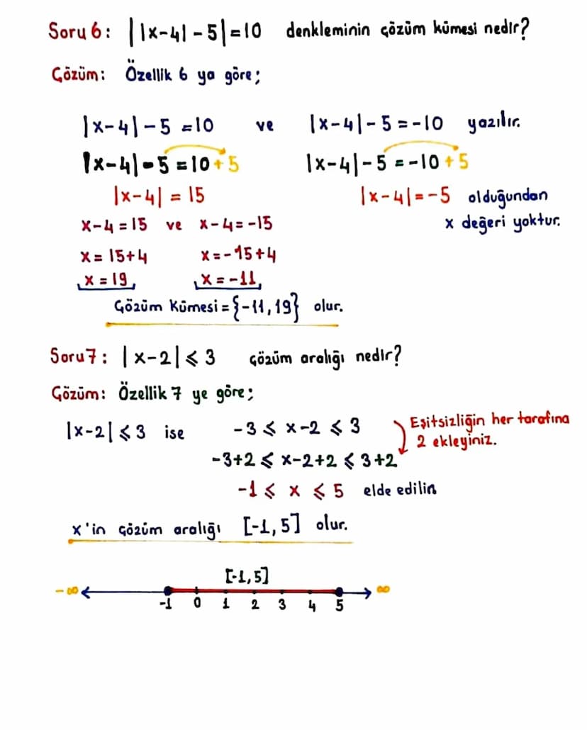 MUTLAK DEĞER
Bir x sayısının sayı doğrusu üzerindeki 0 (sıfır)
noktasına olan uzaklığına mutlak değer denir.
1 × ile gösterilir.
01
1-51=5 b