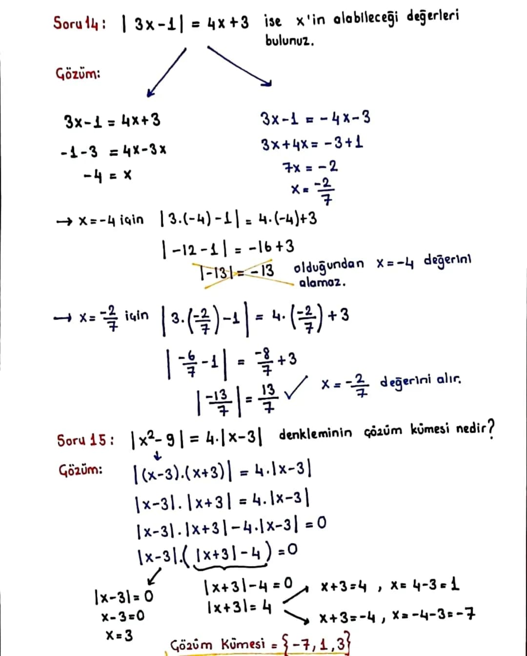 MUTLAK DEĞER
Bir x sayısının sayı doğrusu üzerindeki 0 (sıfır)
noktasına olan uzaklığına mutlak değer denir.
1 × ile gösterilir.
01
1-51=5 b