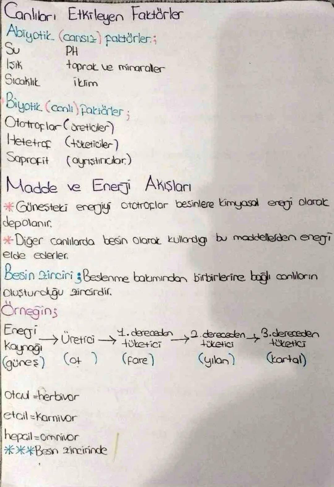 Ekosistem Ekolojisi
Ekoloji: Canlıların birbirleri ile ve consia cevreleri ile con ilişkileri
inceleyen biyolojinin alt bilim dalıdır.
Ekoby