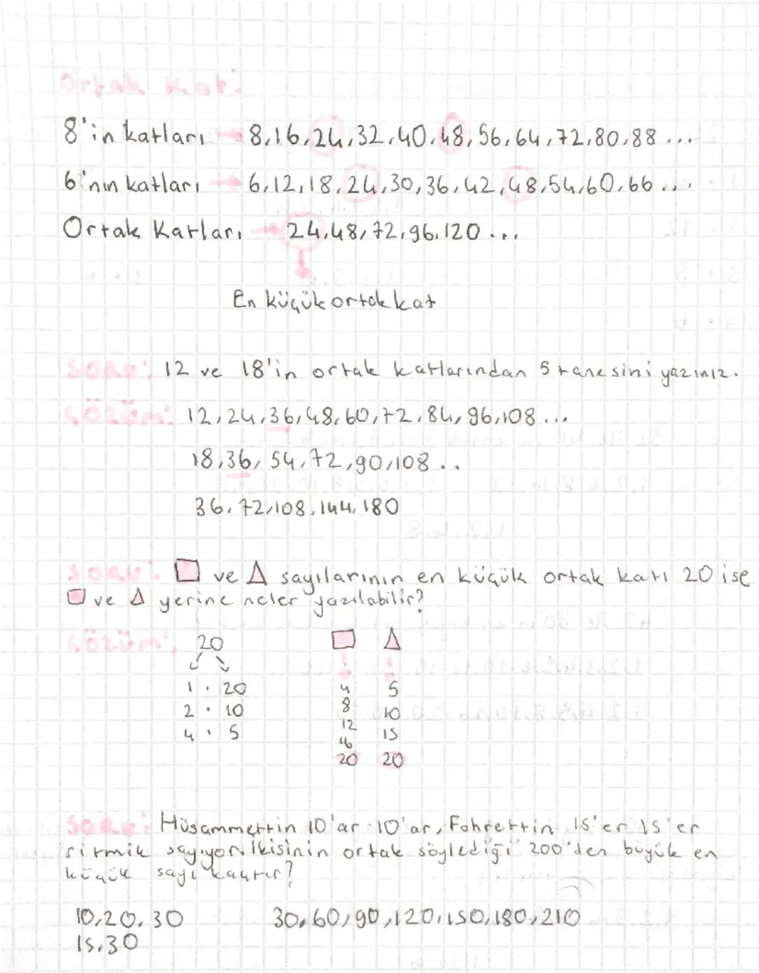 CIZE COLEN VE ORTAK MATE
24 1.1.2.3,4,6,8,12.24 18
1.242
18765 Cär 1,2,3,6,9.18
2.12
1-18
g
3
•
8
Cetak Belial 1,236
3°
9
4
°
6
5132 ile 40'