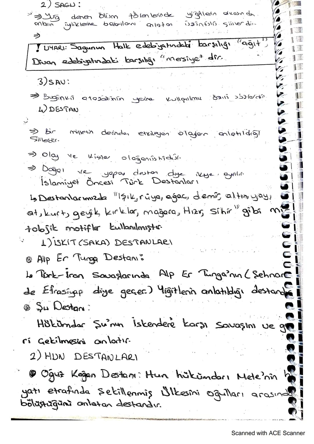 > >
İSLAMİYET ÖNCESI TÜRK EDEBİYATI
(?
(3-
11. YÜZYIL)
↳ Türklerin İslam dinine girmeden önce meydana getir-
dikleri edebiyattır. Bu edebiya