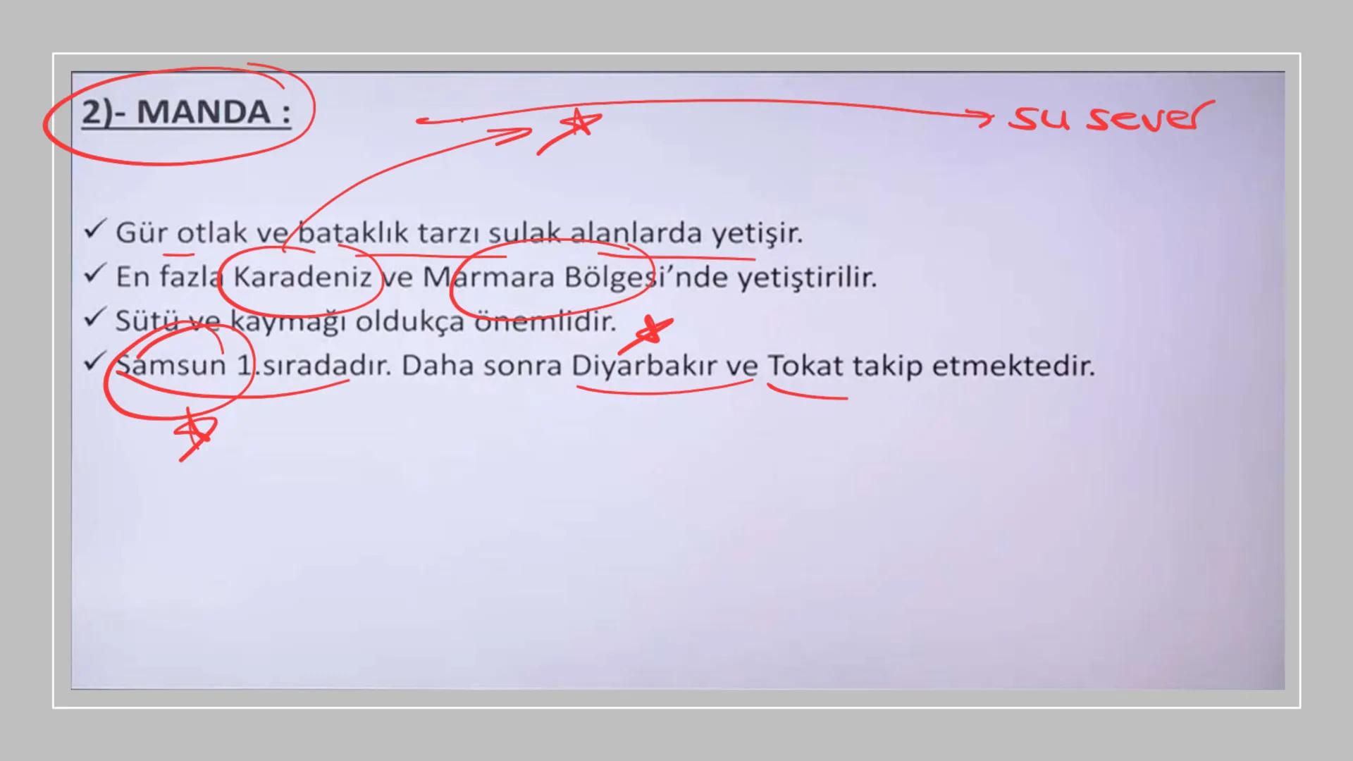 TÜRKİYE'DE HAYVANCILIK TÜRKİYE'DE HAYVANCILIK
gelismemis
-nicel
zayıf
irī
nitel sorun
kaute
NOT 1: Türkiye hayvan sayısı bakımından Avrupa'd