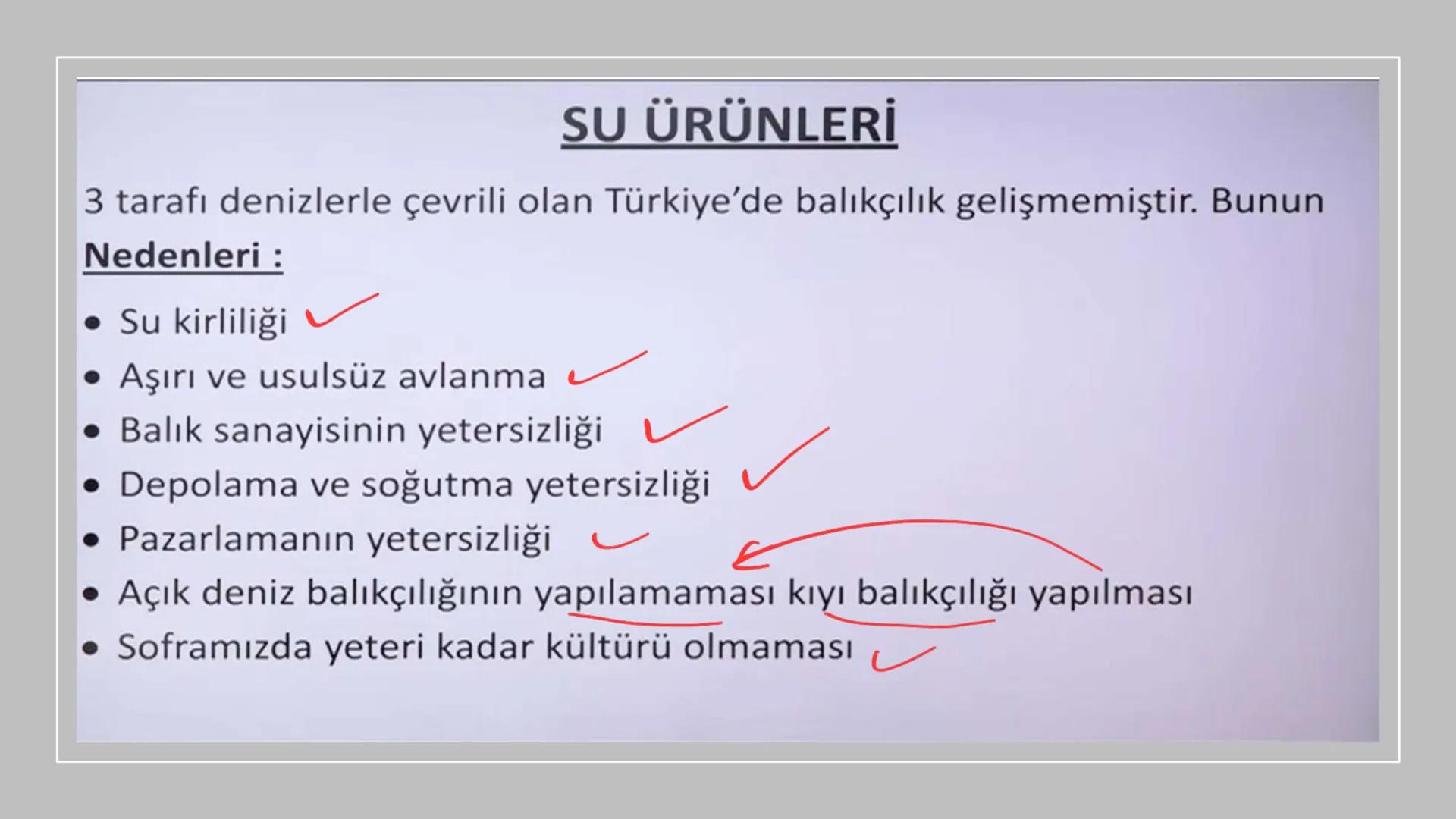 TÜRKİYE'DE HAYVANCILIK TÜRKİYE'DE HAYVANCILIK
gelismemis
-nicel
zayıf
irī
nitel sorun
kaute
NOT 1: Türkiye hayvan sayısı bakımından Avrupa'd