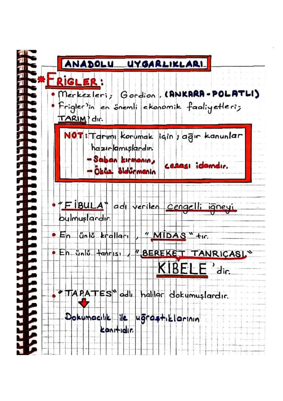 ANADOLU UYGARLIKLARL
URARTULAR:
•Merkezleri; TusPA (VAN)
Bulunduğu bölge dağlık olduğu için;
Kaya Oymacılığı
Taş işçiliği
Kale ve Sur Yapımı