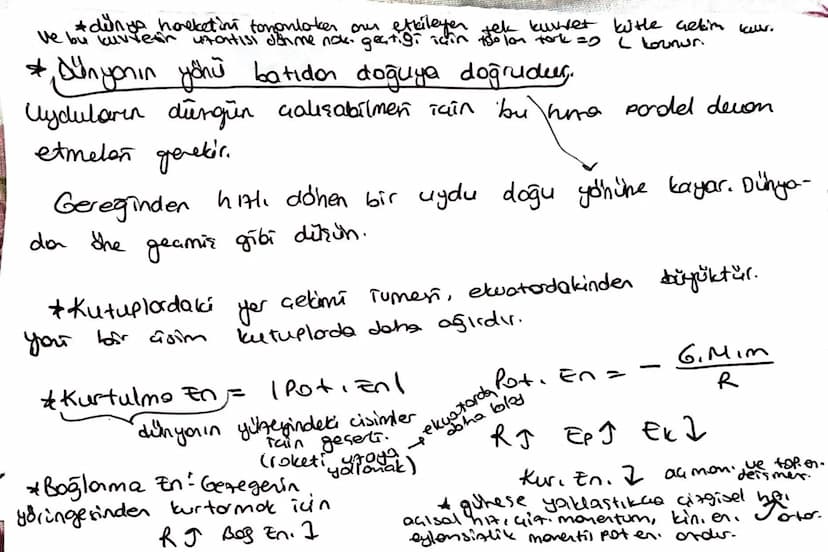 Kütle Getim Kuvveti:
F=6. MIM2
Exin
Gimim
Gimim
F=m, a
2R
6
=n/a
02
Q=6M
d²
Cismin kazanacaği Tume
kütleden bağımsızdır.
* Dünya yüneyinden 