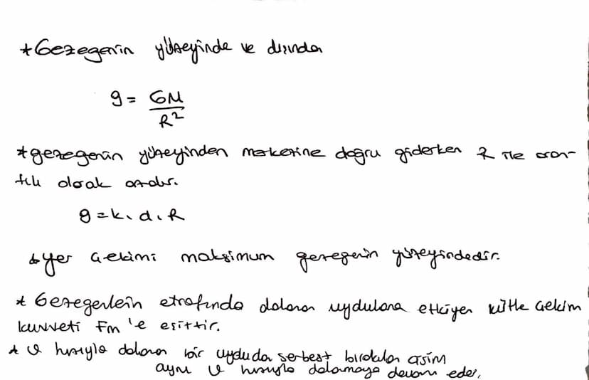 Kütle Getim Kuvveti:
F=6. MIM2
Exin
Gimim
Gimim
F=m, a
2R
6
=n/a
02
Q=6M
d²
Cismin kazanacaği Tume
kütleden bağımsızdır.
* Dünya yüneyinden 