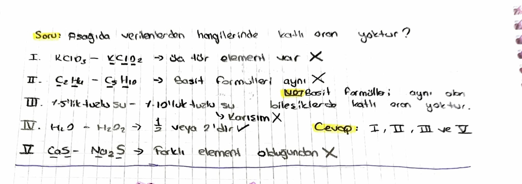 -KIMYANIN TEMEL KANUNLARI -
11- Kütlenin Korunumu Kanunu (Lavaiser)
Bir tepkimede harconon
=>
X + Y
Reaktif
ürün
Soru
X+Y
Z+T
ง
ng mg
2g
ntm