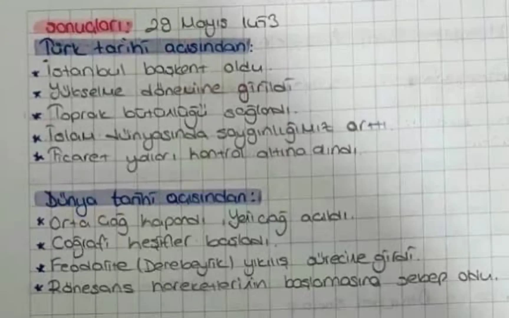 -Farth - 5. ünite-
II. Mehmet dönemi fefihleri:
*Karadeniz'de
Trobson, Amasra
Sinop, Kirim
+tenel alas:
T
denia ticare
karadeniz Türk Gdw
* 